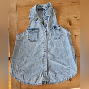 Brandy Melville Denim Vest
